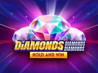 Diamonds Diamonds Diamonds Hold and Win thumbnail